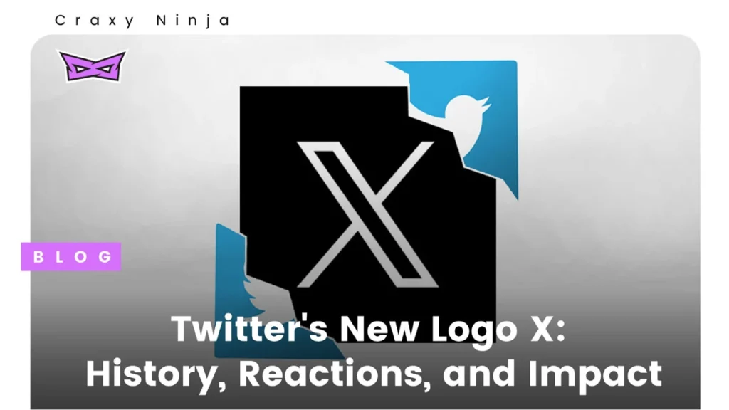 a picture of the next twitter logo X replacing the old twitter logo of the bird.